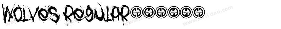 Wolves Regular字体转换